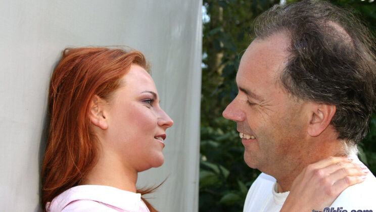 [Oldje] - Doggystyle and Deepthroat with Redhead Jasmina - Jasmina - Erick