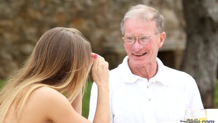 [Oldje] - Anal and Deepthroat with Nikky Thorne End in Cum