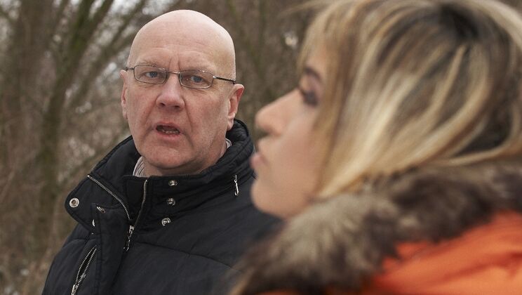 Big Cock Seduction in Snowy Landscape