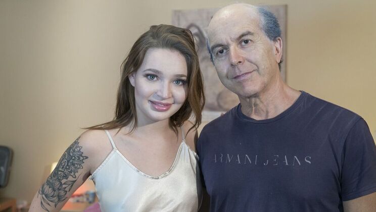 [Oldje] - Close Up Sex with Cumshot and Pussy Licking - Marcello - Mia Ferrari