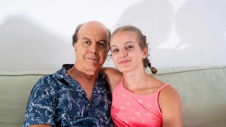 [Oldje] - Skinny Blonde Blowjob Summer - Marcello - Lylyta Yung