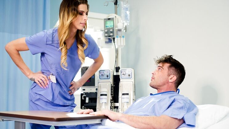 [TransSensual] - Casey Kisses Helps with a Cumshot - Lance Hart - Casey Kisses