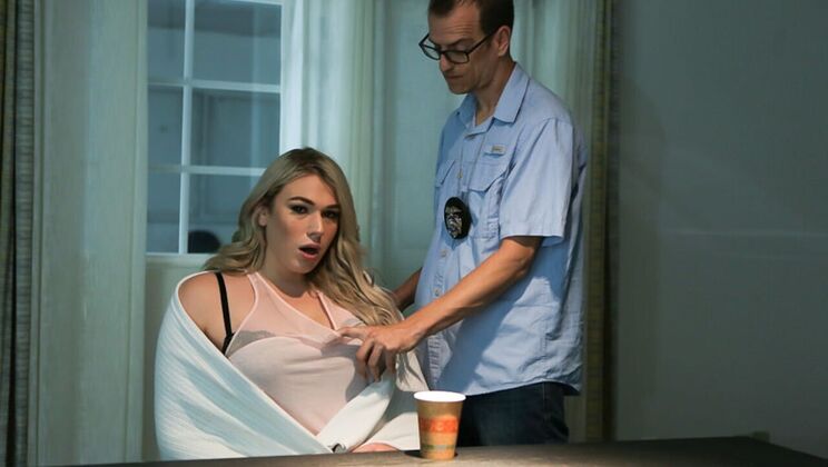 [TransSensual] - Aspen Brooks: Blonde, Tattooed, and Pierced - Chad Diamond - Aspen Brooks