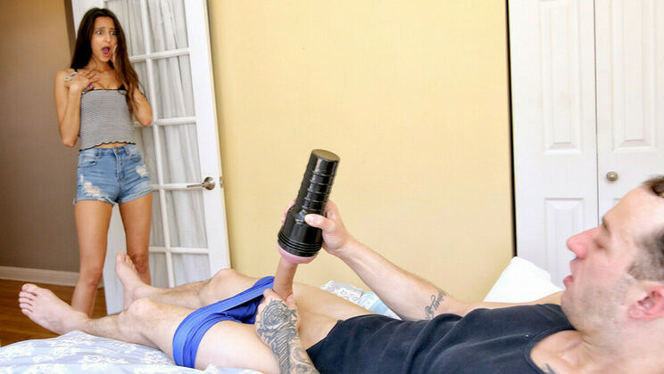 Step Sister Craves Stepbrother's Large Member