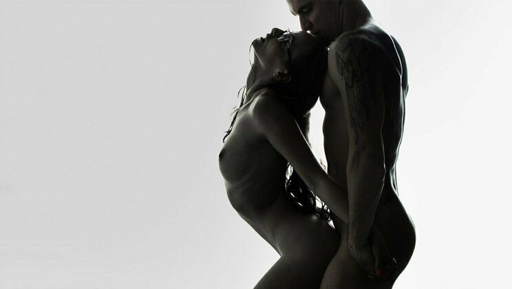 [SexArt] - Skinny Brunette Gets Doggystyle and Creampie