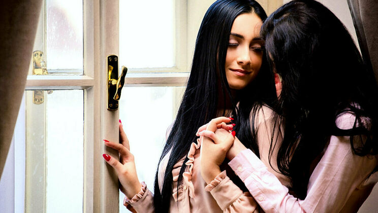 [SexArt] - Lingerie and Skirt Lesbian Play - Anna Rose - Margot A