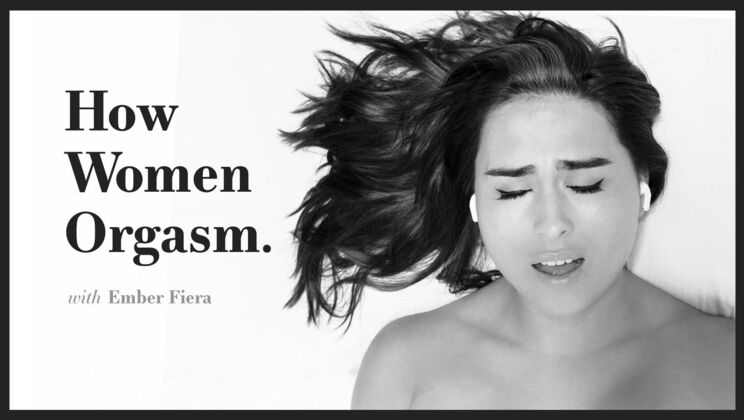 [AdultTimePilots] - Orgasm with Ember Fiera - Brunette Shemale - Ember Fiera