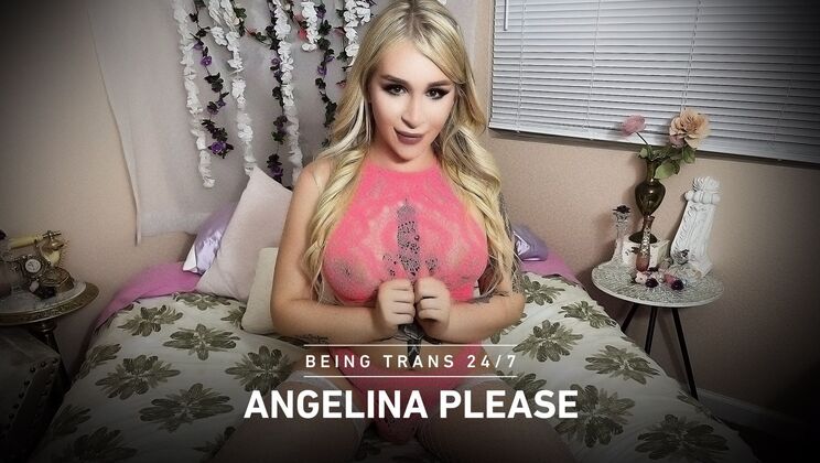 [Transfixed] - Shemale Angelina Please in Interview - Angelina Please - Kaiia Eve
