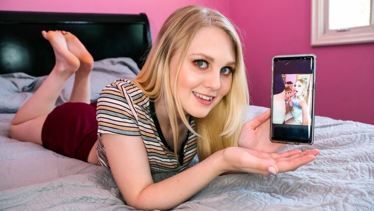 Blonde Bombshell Lily Rader in Various Sex Positions