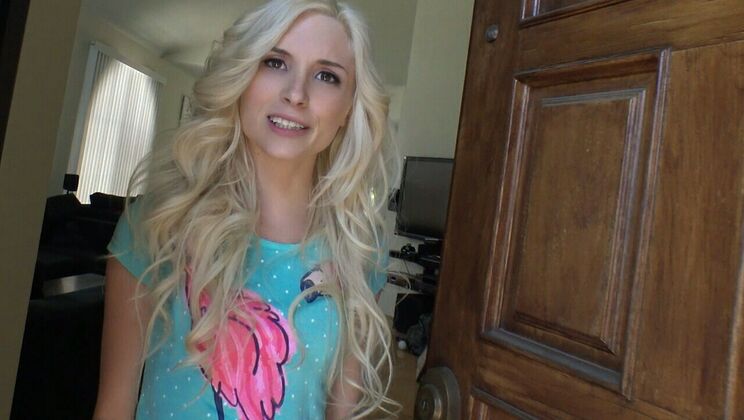 [IKnowThatGirl] - Petite Blonde Takes Dick in Mouth - Piper Perri