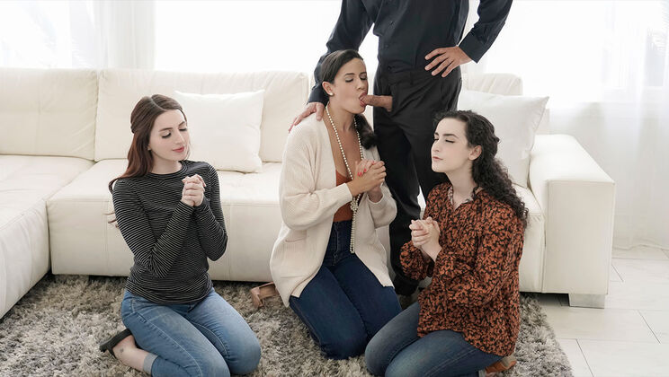 [FreeUseMilf] - 4 Girls, 1 Wild Night - Lyra Lockhart - Penny Barber - Aria Carson - Calvin Hardy