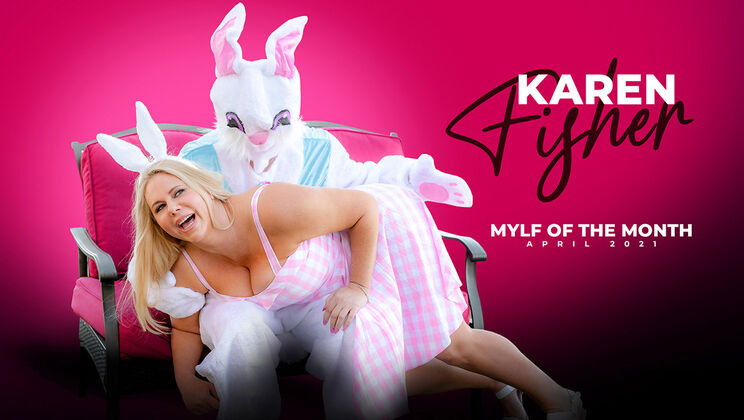 [MylfOfTheMonth] - Easter Fuck with BBW Karen Fisher