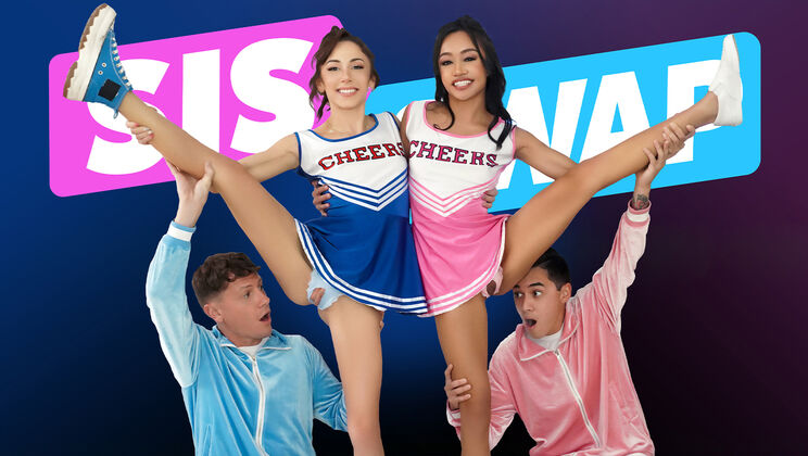 [SisSwap] - Cheerleaders' Sizzling Scheme - Rion King - Juan Loco - Dani Blu - Jade Kimiko