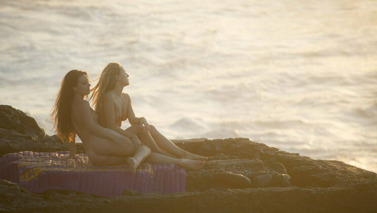 [SexArt] - Wild Czech & Spanish Lesbian Outdoor - Whitney Conroy - Lorena B