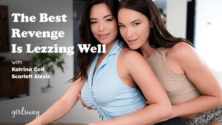 [Girlsway] - Lesbian Interracial Encounter: A Treat - Scarlett Alexis - Katrina Colt