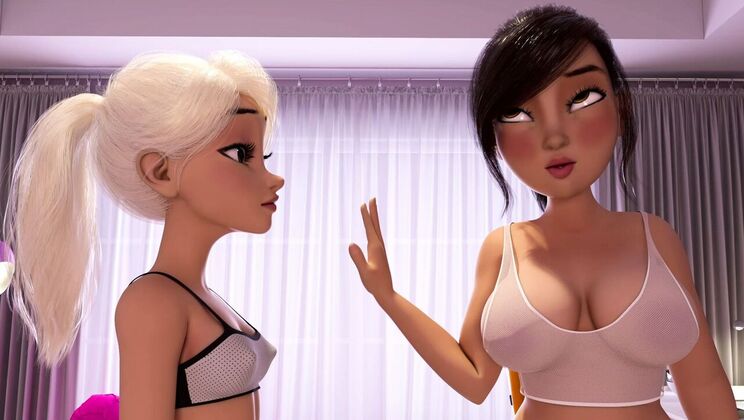 [AdultTimeAnimation] - Big Tits Brunette Candy in Doggystyle - Leo Casanova - Lexy Harris - Tim Monster Cock