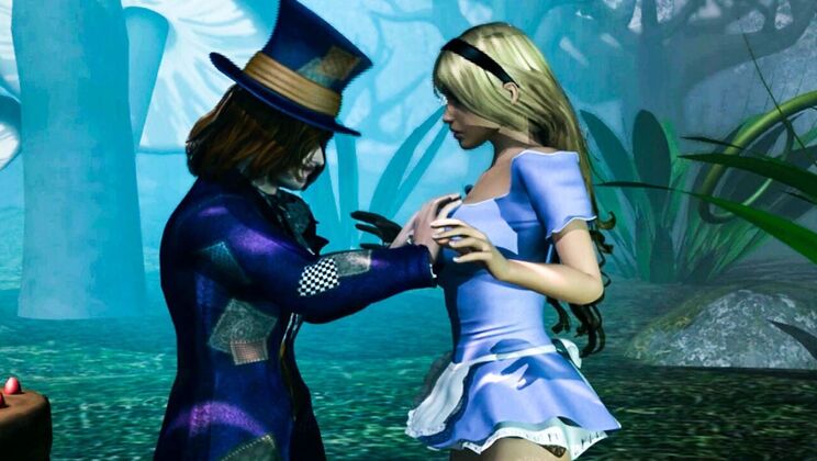 [AdultTimeAnimation] - Cumshot Dream: Alice's Outdoor Escapade - Kira Noir - April Oneil - Wolf Hudson - Serene Siren