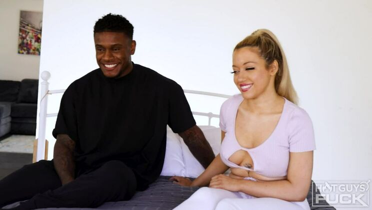 [HotGuysFuck] - Francesca Rossi's Wild Interview with Calvin Beckham