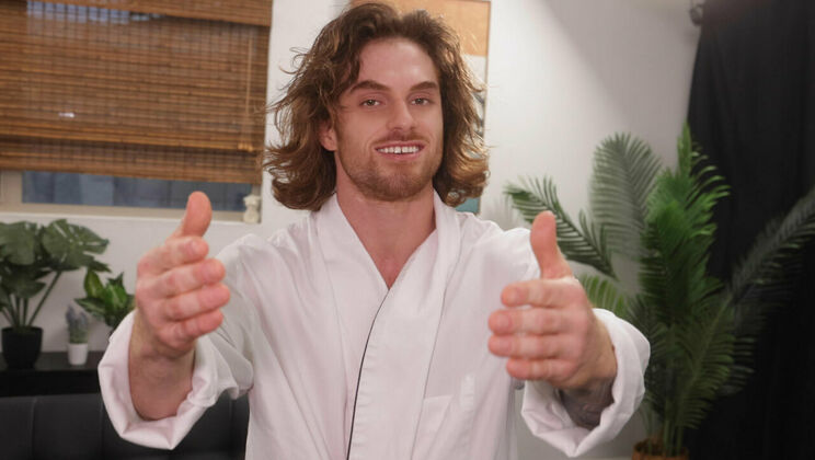 [HotGuysFuck] - Italian Brunette Violet Gains Fucked by Dustin Hazel - Dustin Hazel - Violet Gains