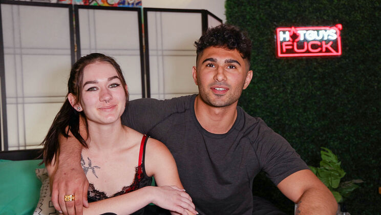 [HotGuysFuck] - Piercing, Cock, and Cum: Zane Walker with Citlali Hall