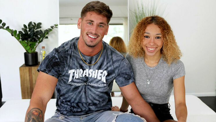 [HotGuysFuck] - Debuting with Desire: Rhett West & Rachel Skye's 1st HGF Scene - Rachel Skye - Rhett West