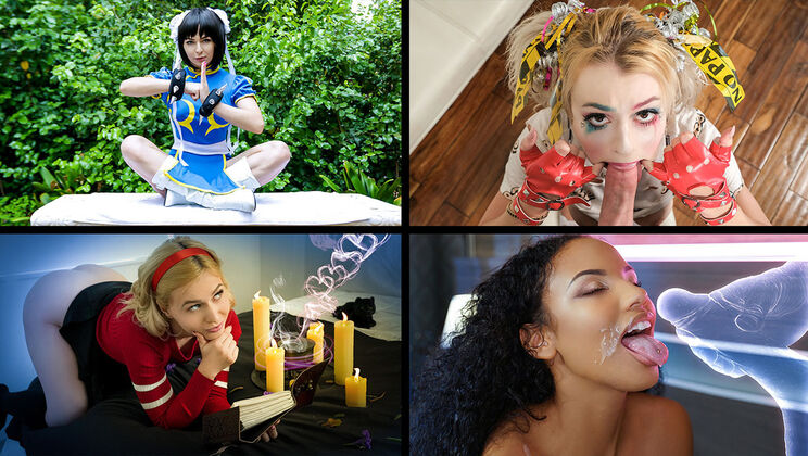 [TeamSkeetSelects] - Halloween Sexy Sluts Video Compilation