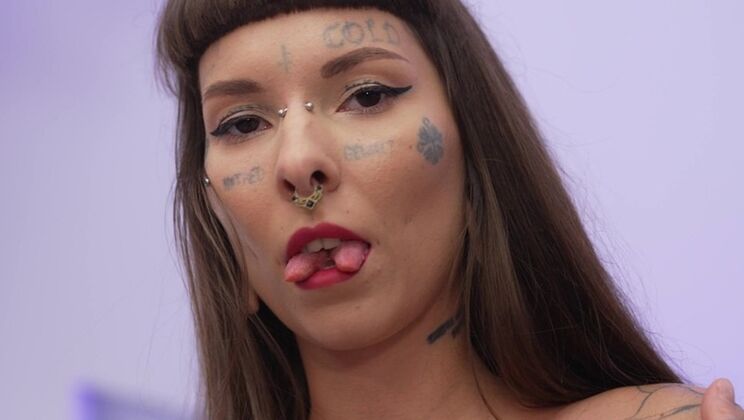 [NRXStudio] - Anal, Blowjob, and Facial with Marseline Black - Tim Monster Cock - Marseline Black