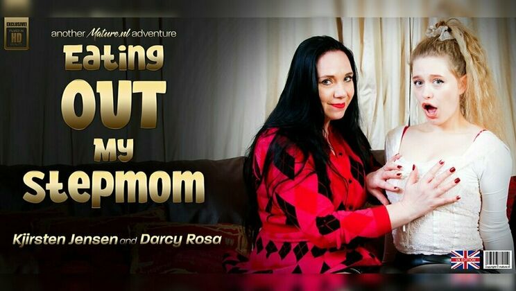 [Mature.nl] - Lesbian Encounter: Darcy Rosa and Stepmom Kjirsten Jensen Get Down