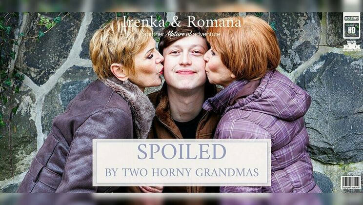 [Mature.nl] - Granny Threesome with Lots of Pussy Licking and Fucking - Irenka - Romana - Lenny Yankee