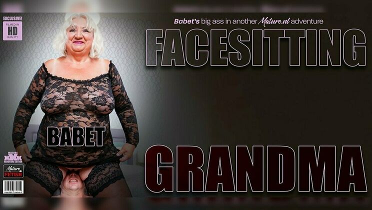 [Mature.nl] - Roberto eats out granny Babet's shaved pussy and tight ass - Roberto - Babet