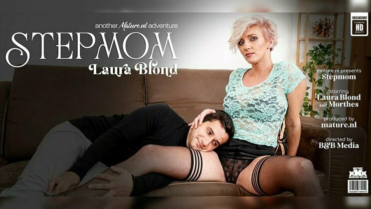 [Mature.nl] - Short Hair Blonde Stepmom Laura's Hard Sex - Morthes - Laura Blond