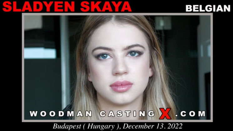 [WoodmanCasting] - Sladyen Skaya's Stunning Ass in Ass-To-Mouth - Sladyen Skaya