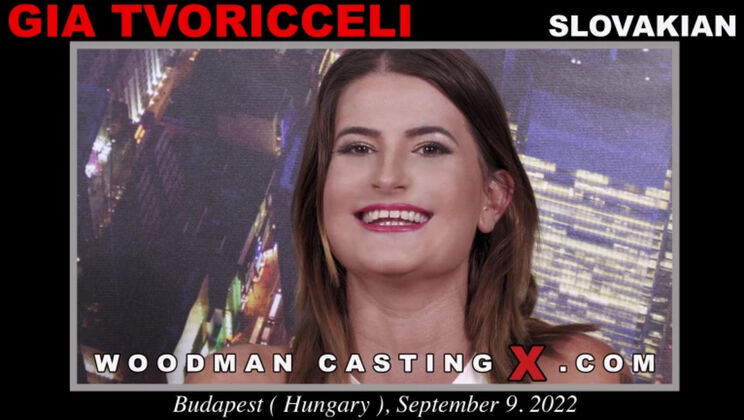 [WoodmanCasting] - Hot Gia Tvoricceli Pissing and Deepthroat - Gia Tvoricceli