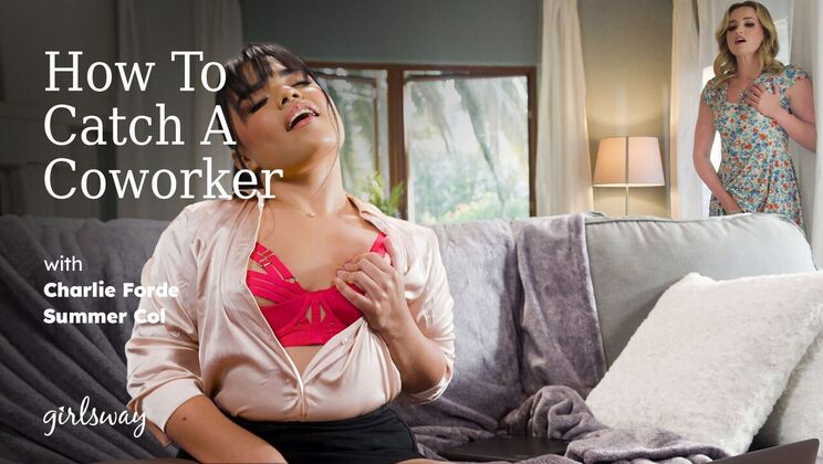 [Girlsway] - Lock Down the Blonde in Lingerie - Charlie Forde - Summer Col