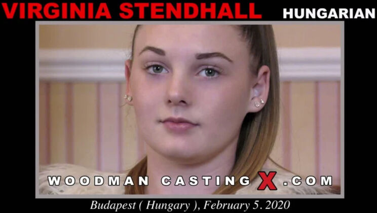 [WoodmanCasting] - Striptease and Blowjob by Young Virginia Stendhall - Virginia Stendhall