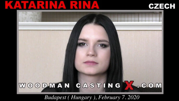 [WoodmanCasting] - Katarina Rina Cumshot and Blowjob Action - Katarina Rina