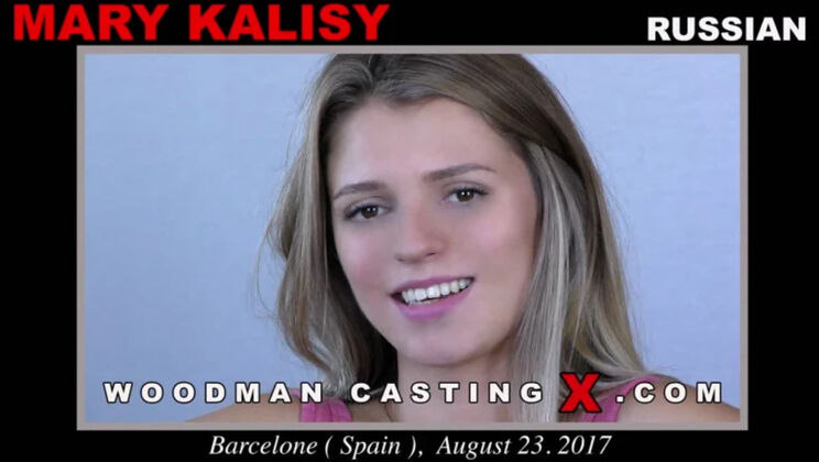 [WoodmanCasting] - Beautiful Mary Kalisy in Gaping Anal Casting - Mary Kalisy