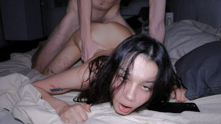 Coconey Cums Hard in Amateur Teen Video - Raw Sex