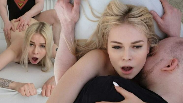 [PornForce] - Creampie Pleasure for Gorgeous Blonde Teen - Mimi Cica - Butt Spencer
