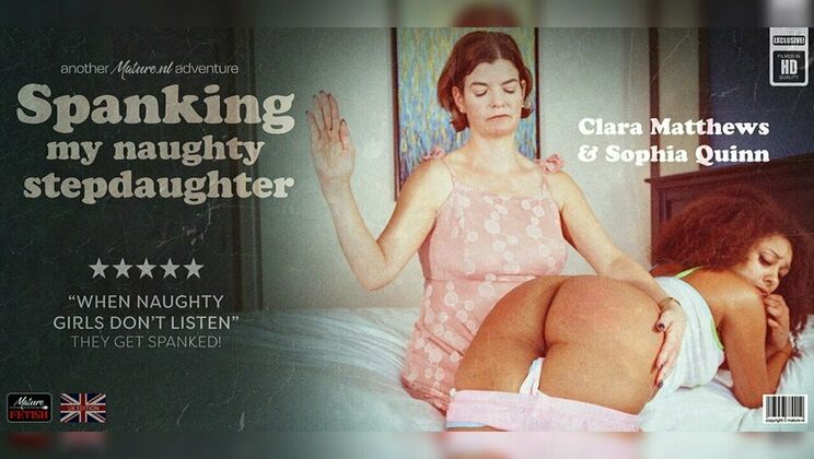 Fetish Spanking: Clara Matthews and Sophia Quinn