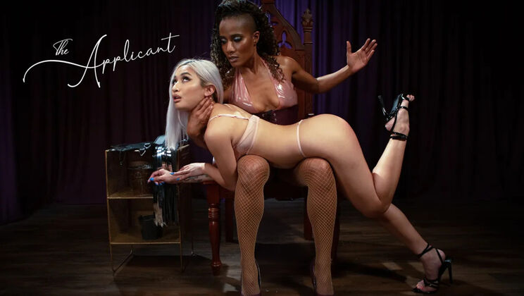[WhippedAss(Kink)] - Jasmine and Avery Black: Femdom Electricity Play and Spanking - Jet Setting Jasmine - Avery Black