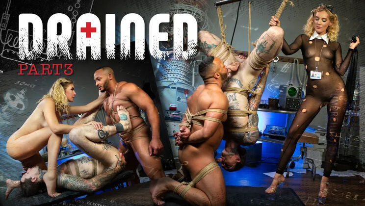 [KinkFeatures(Kink)] - Blowjob and Gagging in MMF Threesome - Mona Wales - Ruckus - Dillon Diaz