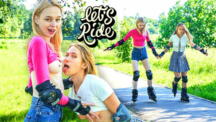 [ClubSweethearts] - Nika and Elloise: Skinny Blonde Babes on Rollerblades - Nika Murr - Elloise Arti