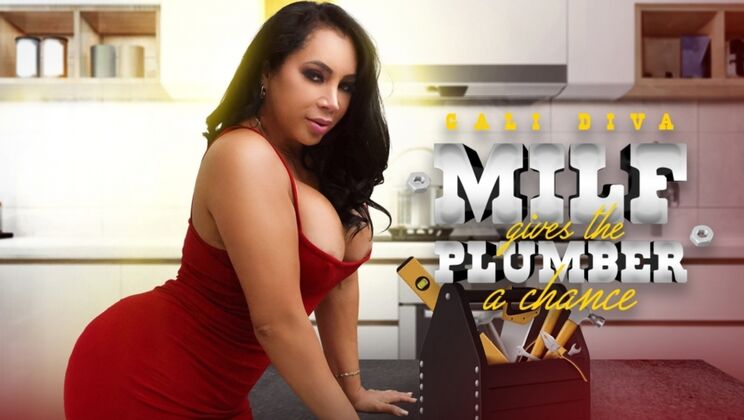 [SEXMEX] - Milf Galidiva Wears High Heels for Plumber - Galidiva