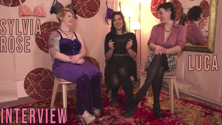 [GirlsOutWest] - Luca and Sylvia Rose - Bra Fitting Session - Luca - Sylvia Rose