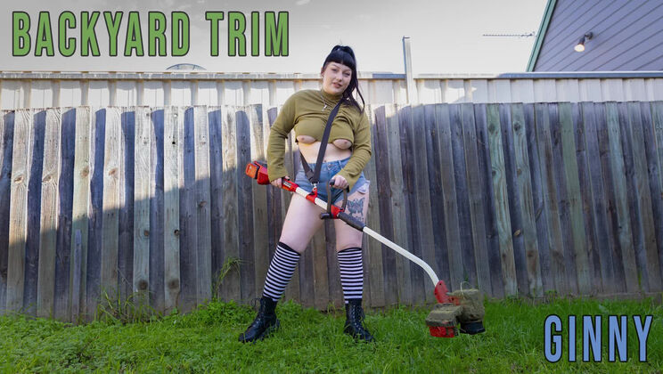 [GirlsOutWest] - Ginny Enjoys Herself in Pantyhose Outdoors - Ginny