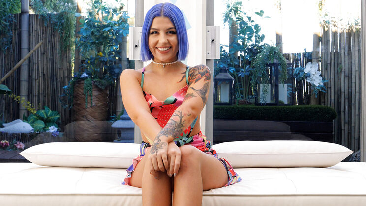 [NetVideoGirls] - Casting Luna for Cumshot Scene - Luna