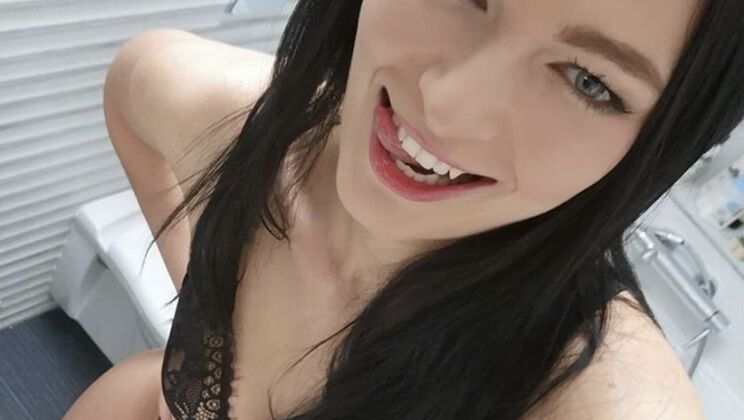 Leanne Lace's Small Tits Get a POV Pounding