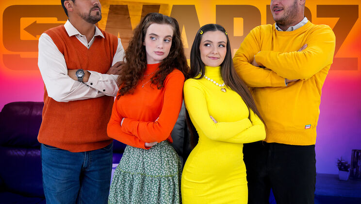 [DaughterSwap] - Gagging Deepthroats and Facials - Juan Largo - Danny Mountain - Serena Hill - Marina Vaylor