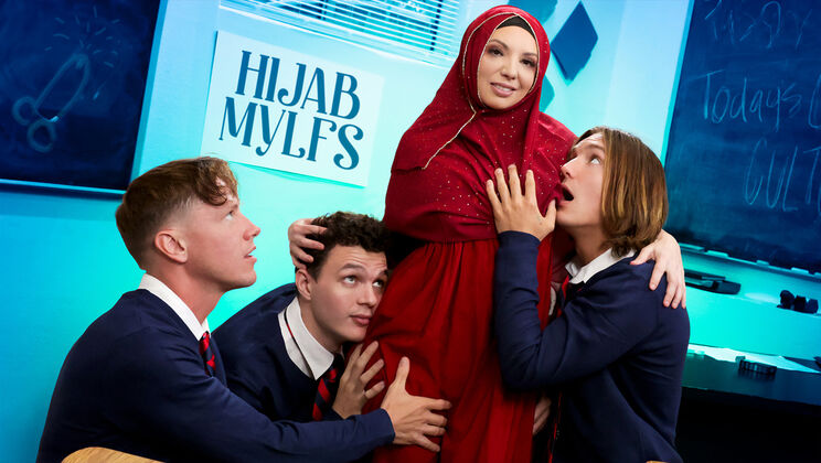 [HijabMylfs] - It Takes a MILF: Deepthroat Edition - Rion King - Kiki Daire - Josh Rivers - Axel Haze